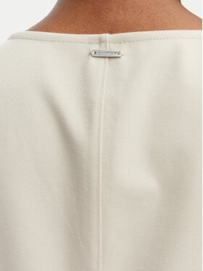 Calvin Klein Jeans Top LV044G206G Beżowy Slim Fit