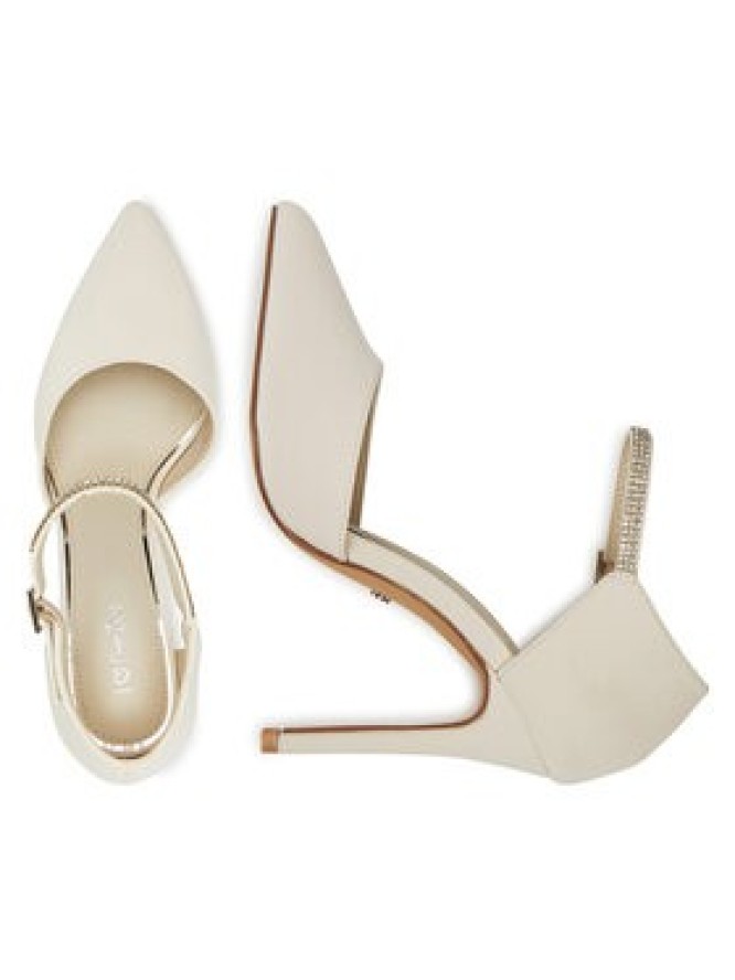 DeeZee Szpilki AJ-97503-3 Écru