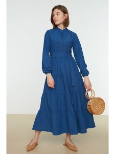 trendyol Sukienka w kolorze granatowym rozmiar: 40