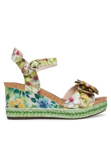 Laura Vita Sandały Facyo 75 Zielony