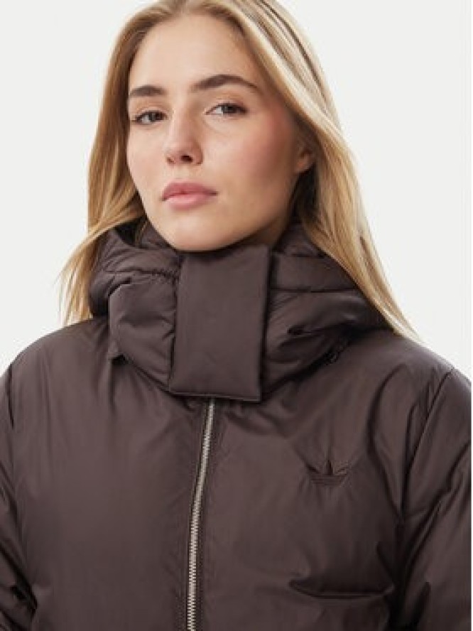 adidas Kurtka zimowa Essentials KR9566 Brązowy ciemny Loose Fit