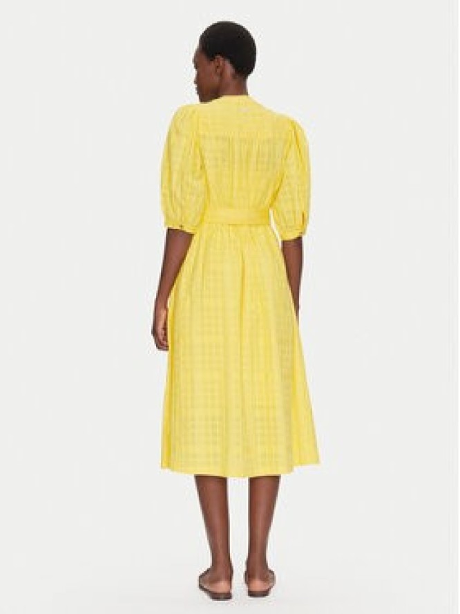 Barbour Sukienka letnia LDR0893YE32 Żółty Regular Fit