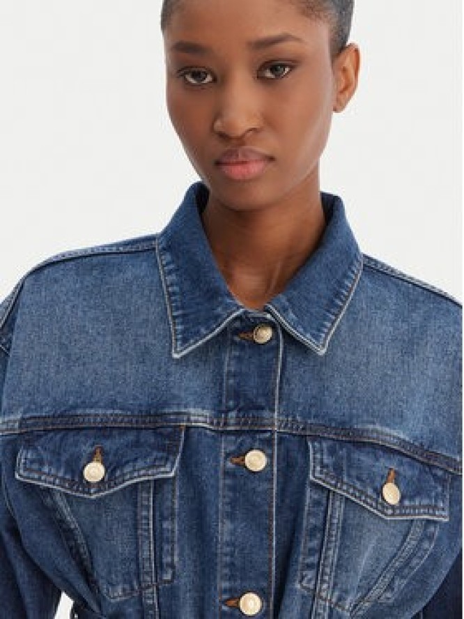 HUGO Kurtka jeansowa Gizzie 50553184 Niebieski Regular Fit