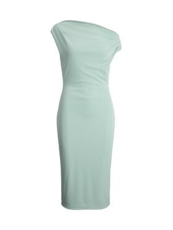 LAUREN RALPH LAUREN Sukienka koktajlowa 250964081001 Błękitny Slim Fit