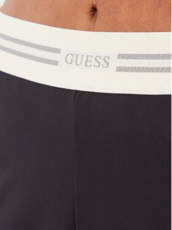 Guess Spodnie dresowe V6BB12 K6333 Czarny Regular Fit