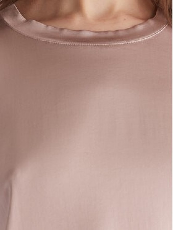 ViCOLO Bluzka TF0244 Różowy Regular Fit
