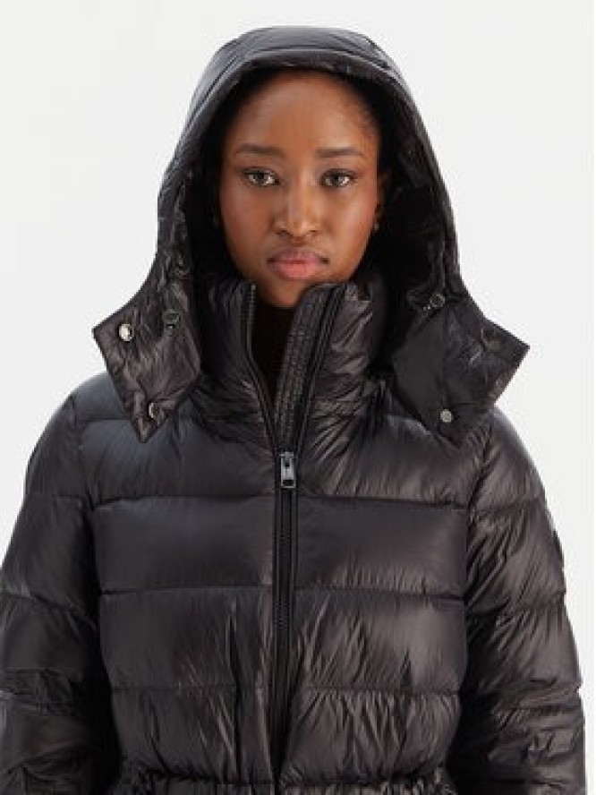 Tommy Hilfiger Kurtka puchowa Gloss WW0WW47355 Czarny Regular Fit
