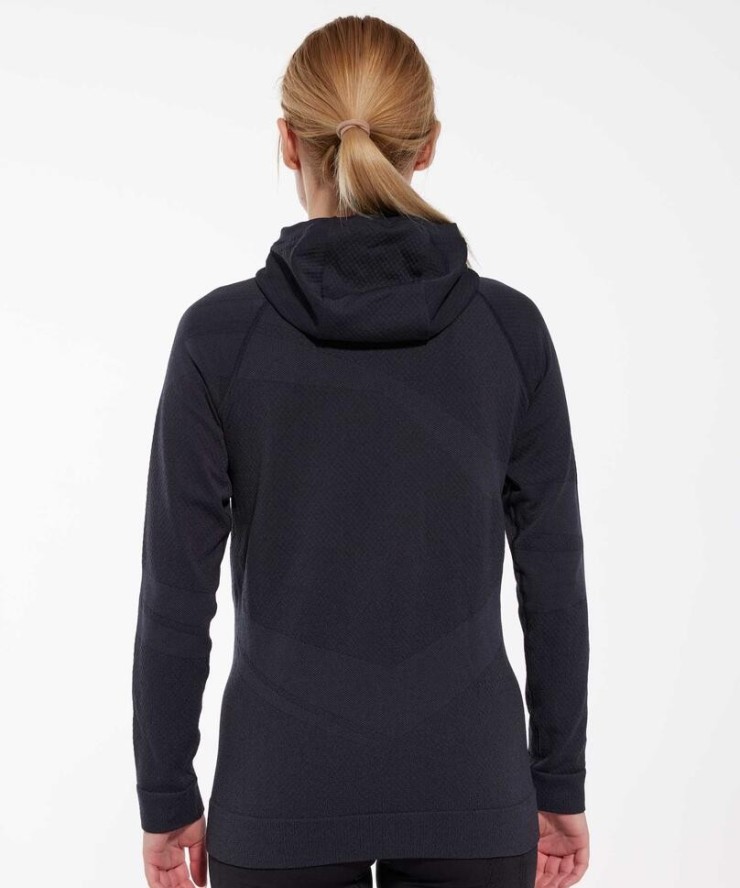 Bluza damska wełniana z kapturem Brubeck THERMO WOOL by Pustelnik