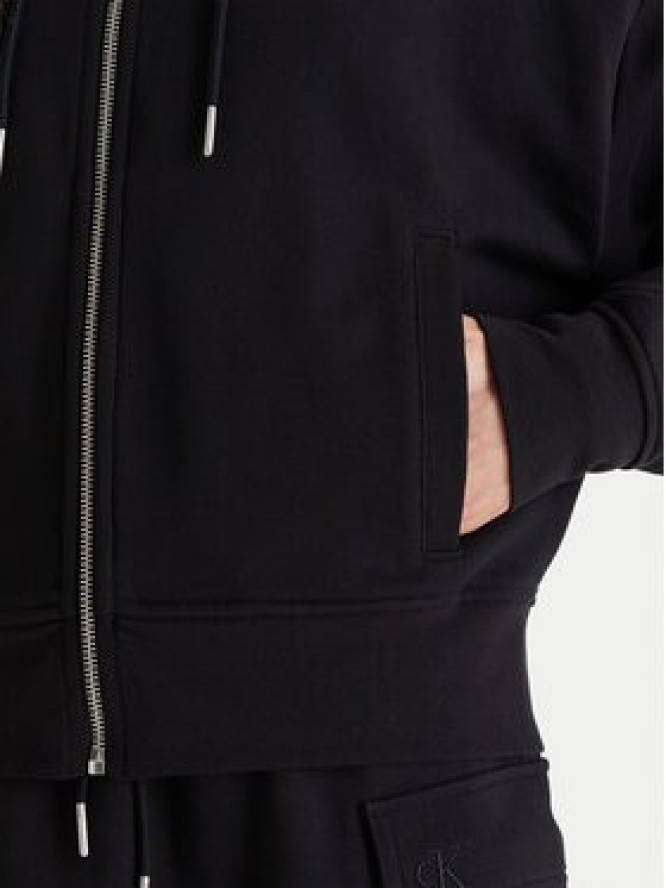 Calvin Klein Jeans Bluza Monogram LV047F208G Czarny Relaxed Fit