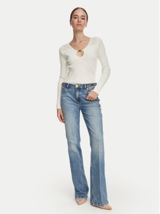 Marciano Guess Sweter G6YR08 Z1067 Kremowy Slim Fit