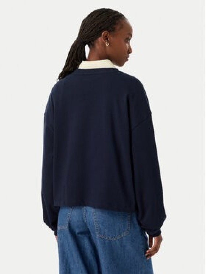 Tommy Hilfiger Bluza WW0WW50969 Granatowy Relaxed Fit