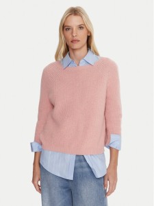 Weekend Max Mara Sweter Xeno 2525366102 Różowy Relaxed Fit