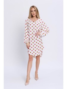 Marks & Spencer Sukienka w kolorze kremowo-różowym rozmiar: 38