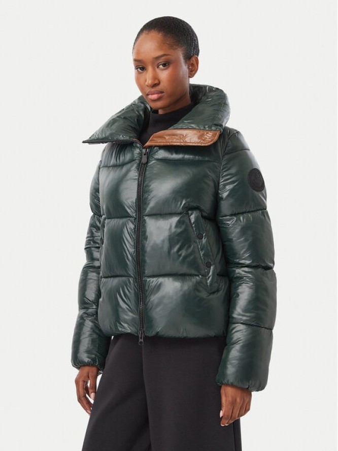 Save The Duck Kurtka zimowa D39370W LOVE21 Zielony Regular Fit