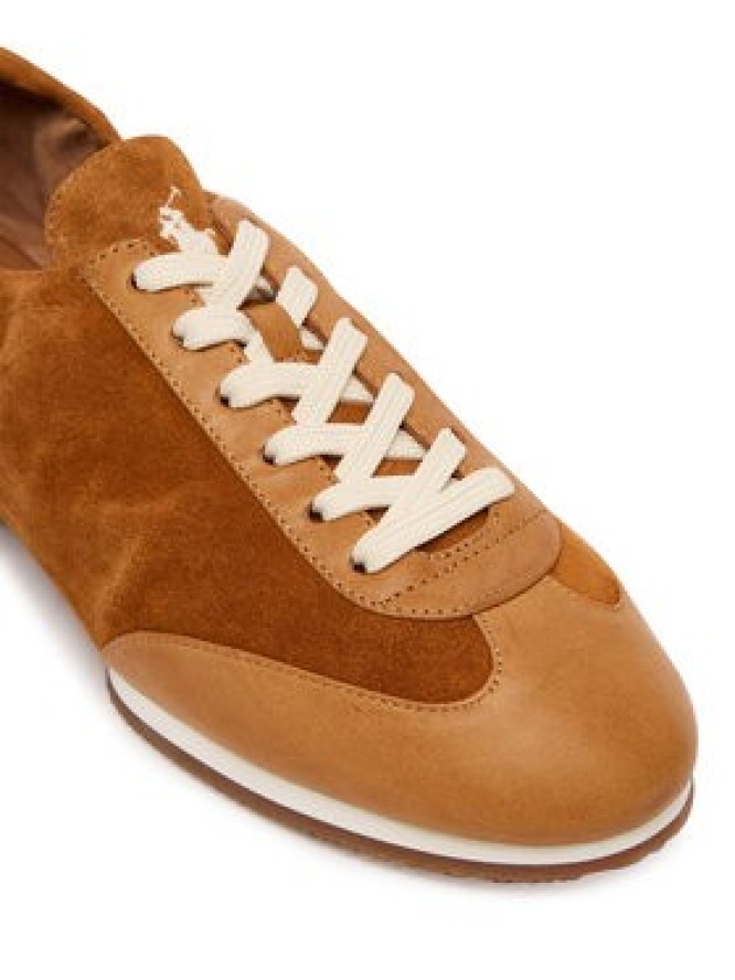 Polo Ralph Lauren Sneakersy Pony 804972893001 Brązowy