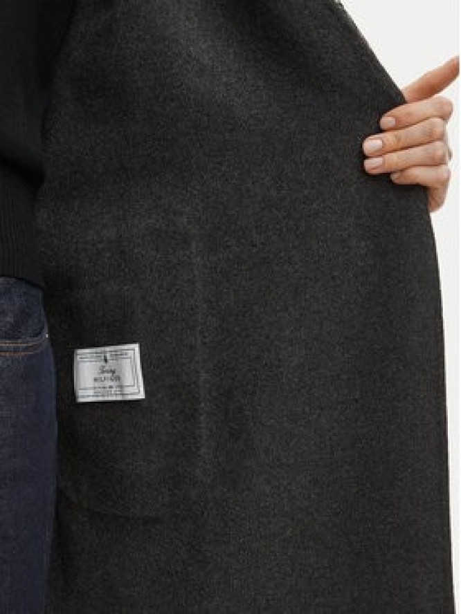 Tommy Hilfiger Płaszcz wełniany WW0WW51526 Szary Regular Fit