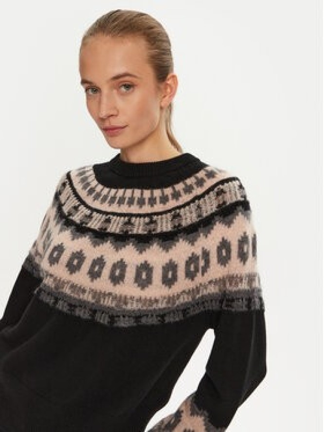 Marella Sweter Dito 2423366182 Czarny Relaxed Fit