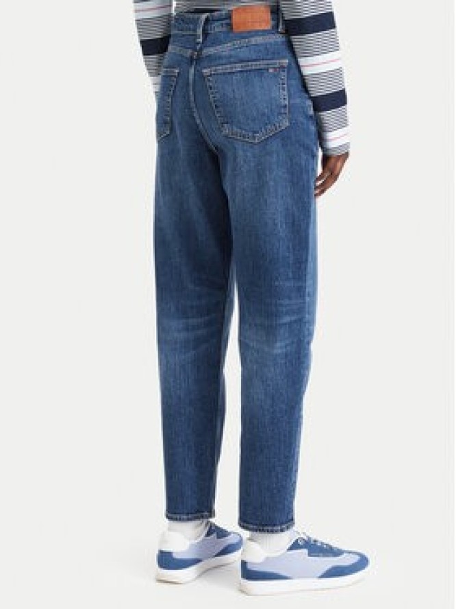 Tommy Jeans Jeansy 90'S Mom High DW0DW23513 Niebieski Boyfriend Fit