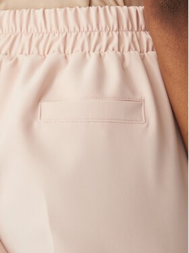 Maryley Spodnie materiałowe 26EB616/43PY Różowy jasny Regular Fit