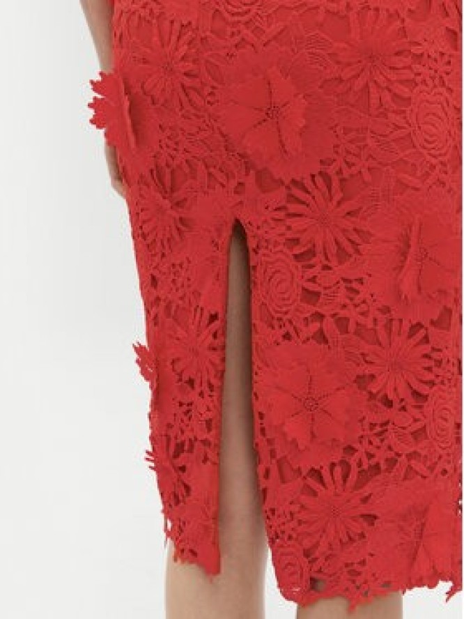 Bardot Sukienka koktajlowa 59747DB Czerwony Regular Fit