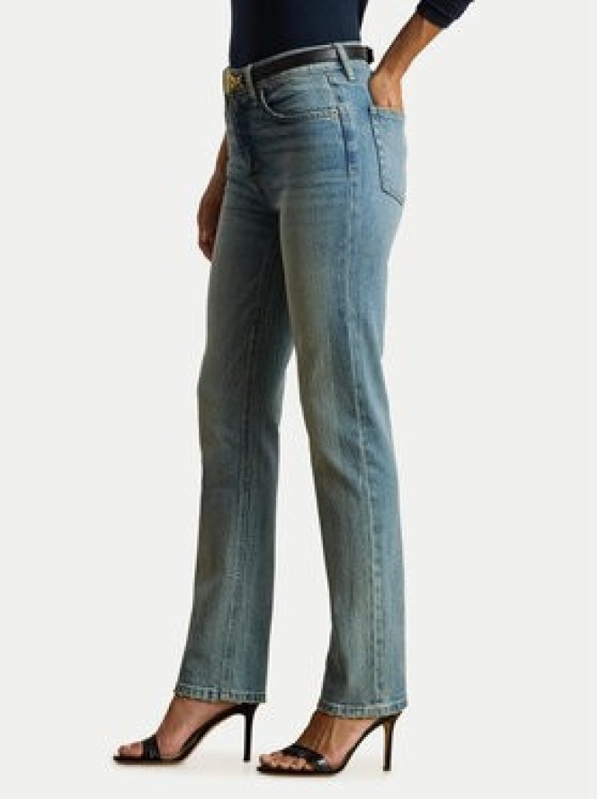 LAUREN RALPH LAUREN Jeansy 200P03646001 Niebieski Straight Fit