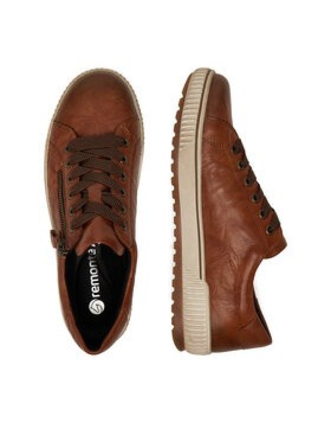 Remonte Sneakersy D0700-22 Brązowy