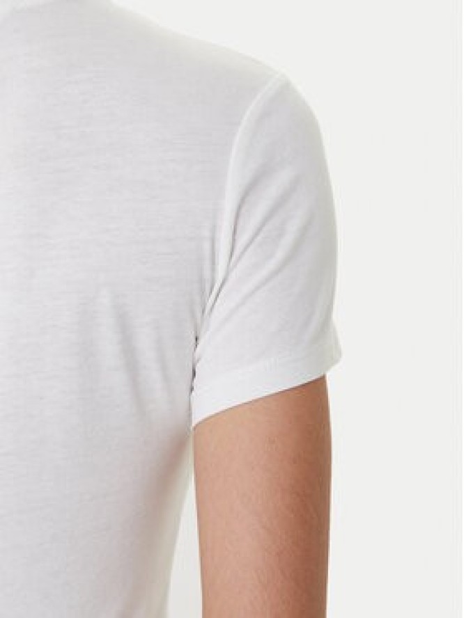 Tommy Jeans T-Shirt Essential DW0DW20913 Biały Slim Fit