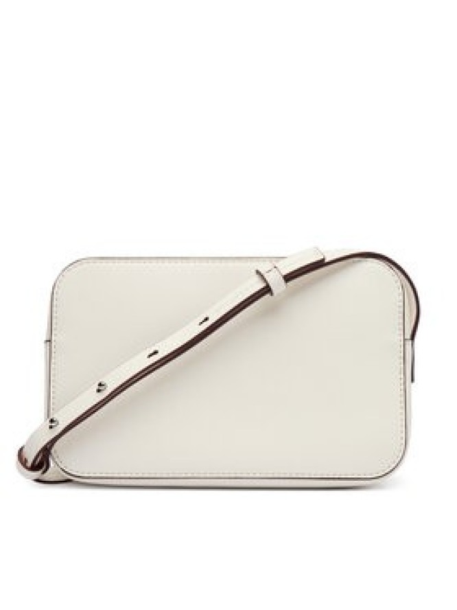 Calvin Klein Torebka Foil Logo Elongated Camera Bag LV04F3276G Biały