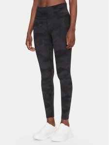 Under Armour Legginsy Meridian Printed 1383603 Czarny Slim Fit