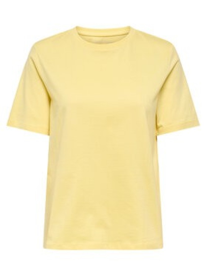 ONLY T-Shirt Freja 15367970 Żółty Regular Fit