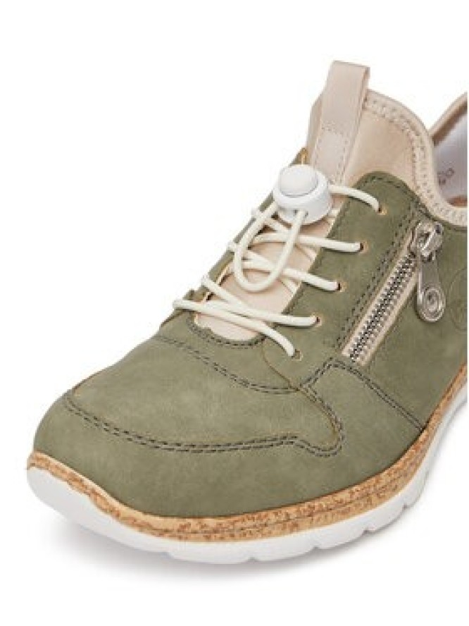 Rieker Sneakersy N42G0-52 Zielony
