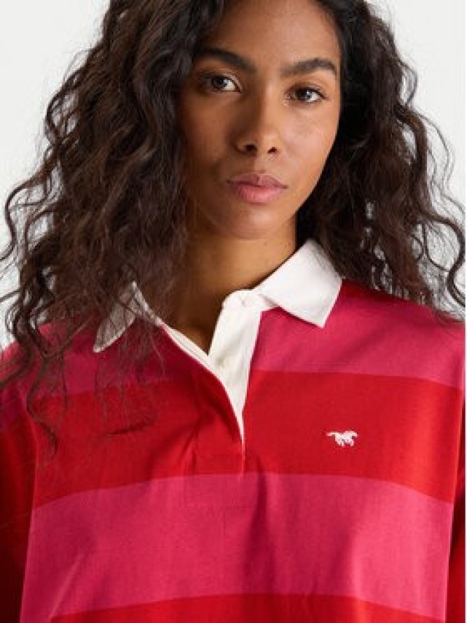 Mustang Polo Anna 1016773 Czerwony Relaxed Fit