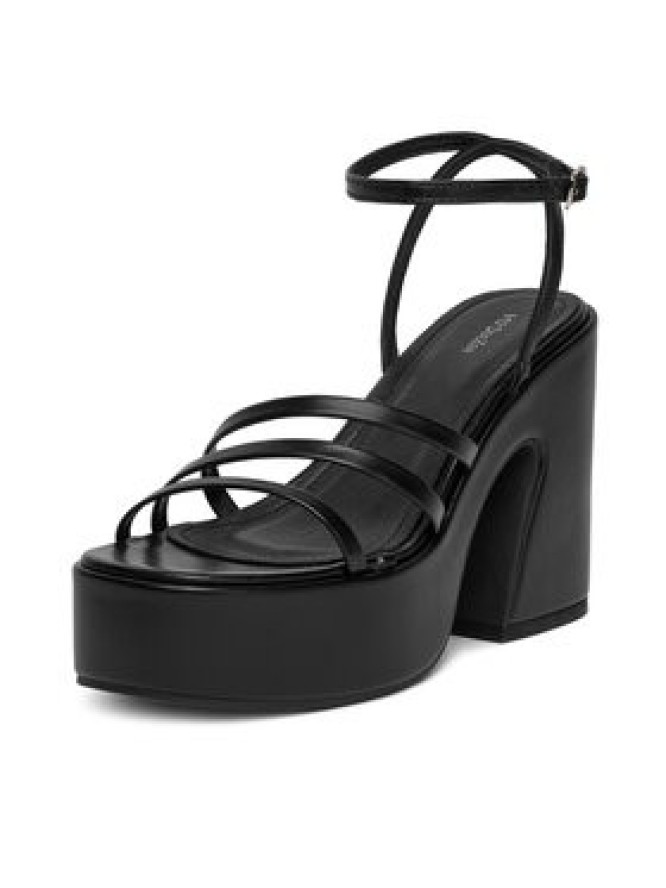 DeeZee Sandały F7178-16 Czarny