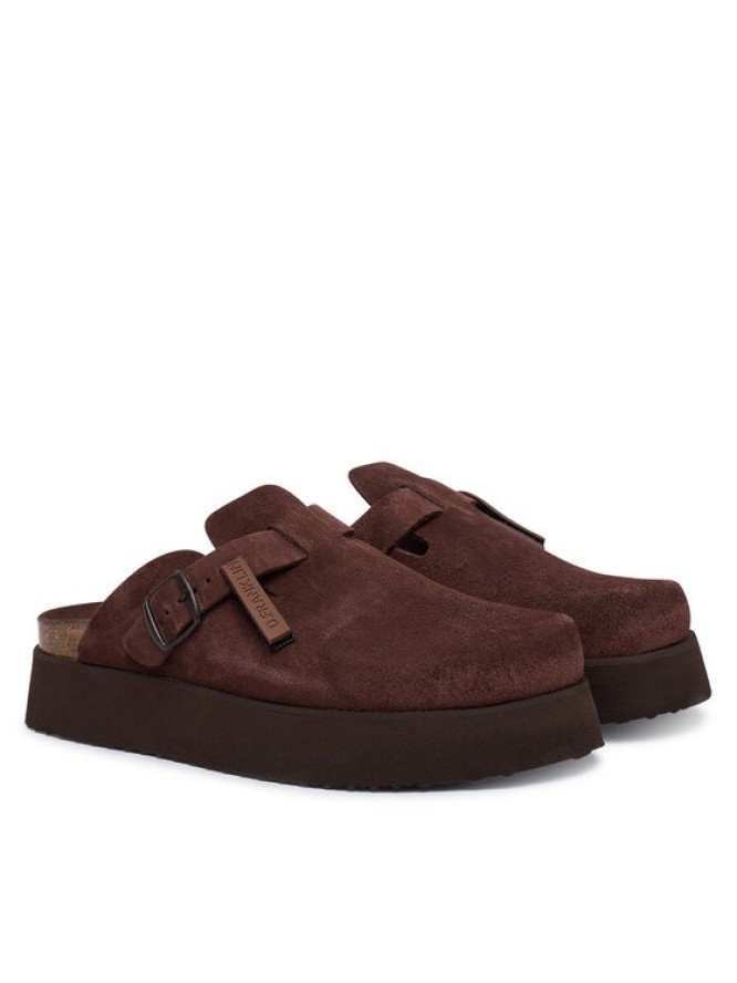 D.Franklin Klapki DFSH414005 Brązowy