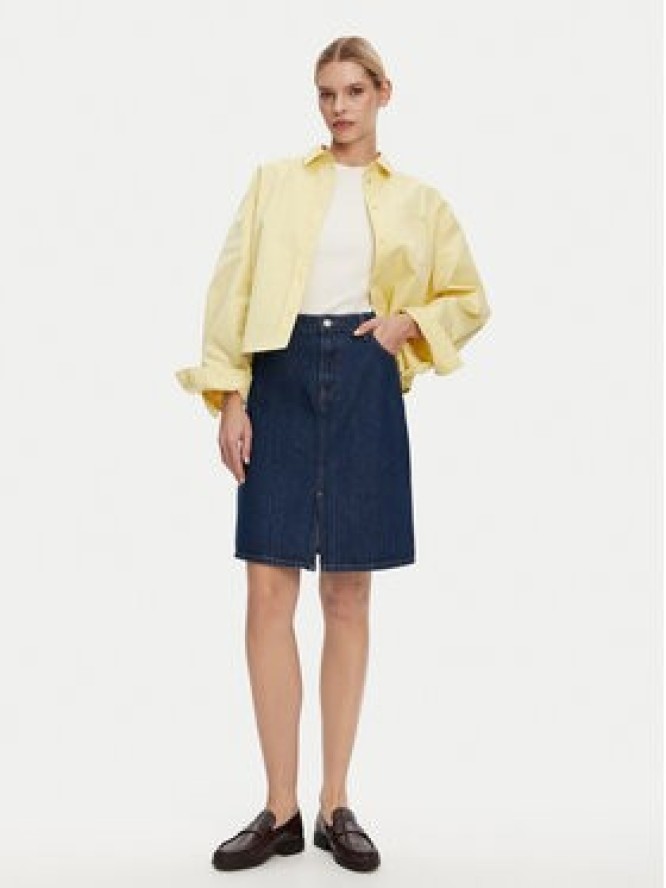 Tommy Hilfiger Spódnica jeansowa WW0WW44390 Granatowy Regular Fit