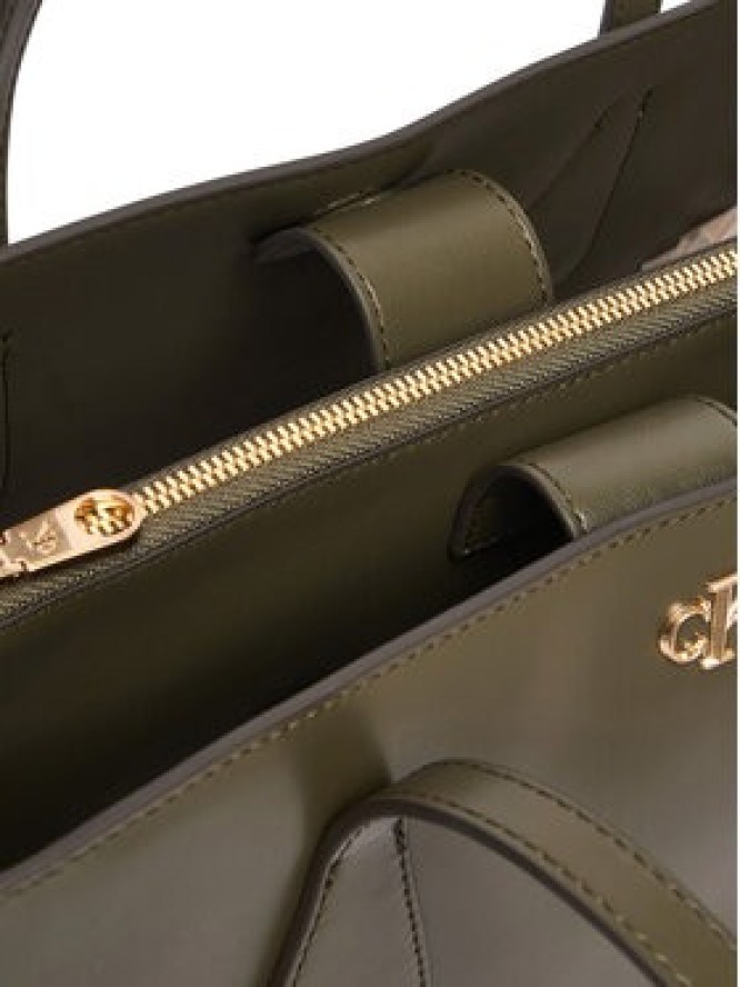 Calvin Klein Torebka Ck Medium Work Tote LV04F3442G Zielony