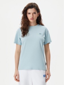 Napapijri T-Shirt S-Nina NP0A4H87 Błękitny Regular Fit