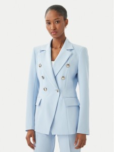 Maryley Marynarka 26EB139/43MA Niebieski jasny Regular Fit