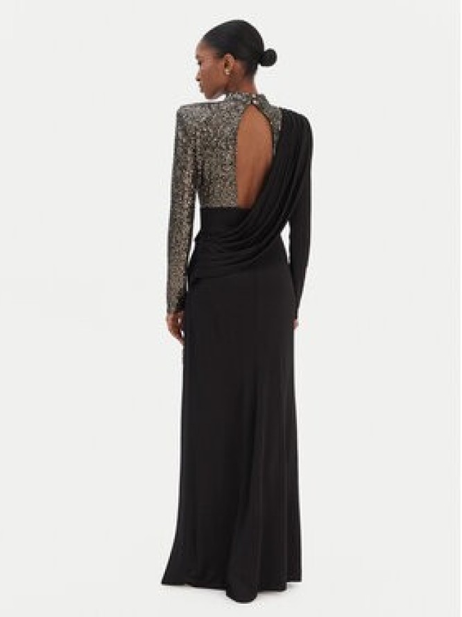 Babylon Sukienka wieczorowa T_S00823 Czarny Slim Fit