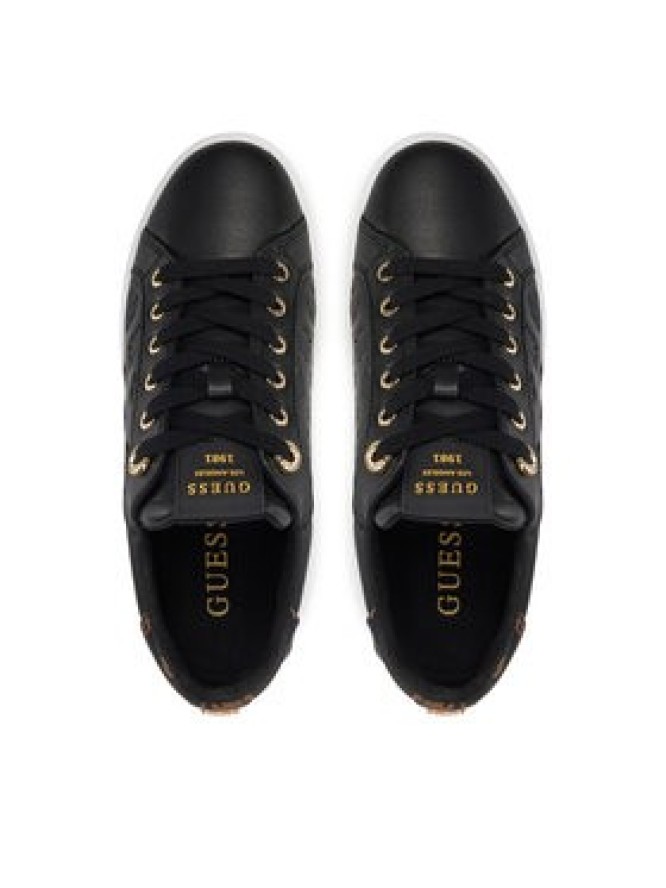 Guess Sneakersy FLJRONF AL12 Czarny