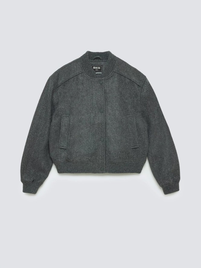 Kurtka damska bomber szara Joesie 902