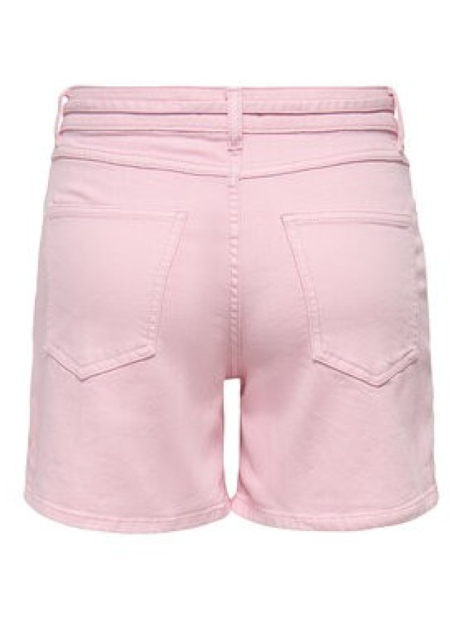 ONLY Szorty jeansowe Gianna 15370663 Różowy Regular Fit