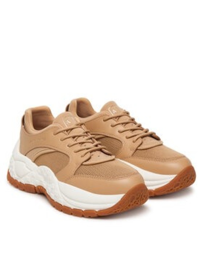 Armani Exchange Sneakersy XW002227 AF21430 U6149 Beżowy