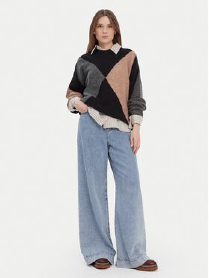 Barbour Sweter LKN1678MI11 Kolorowy Regular Fit