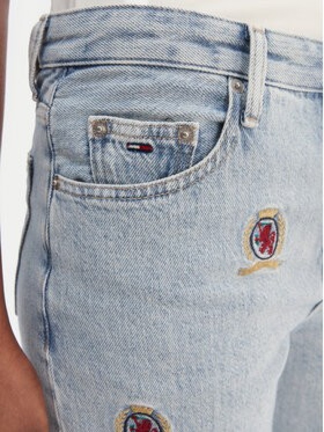 Tommy Jeans Jeansy Kira DW0DW22680 Niebieski Straight Fit