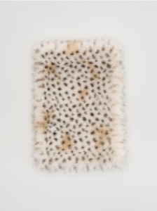 Szal w cętki - wielobarwny