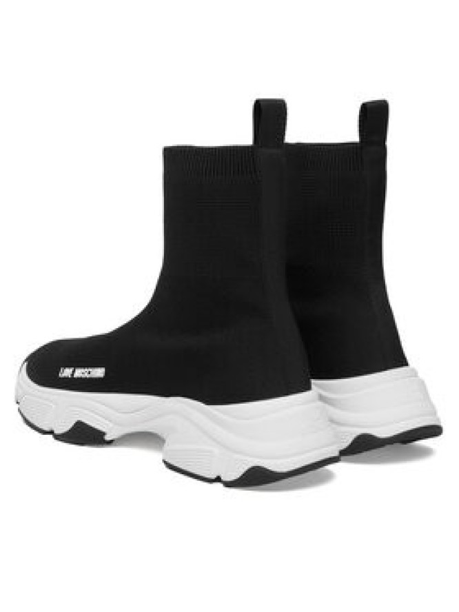 LOVE MOSCHINO Sneakersy JA15386G1OIY8000 Czarny