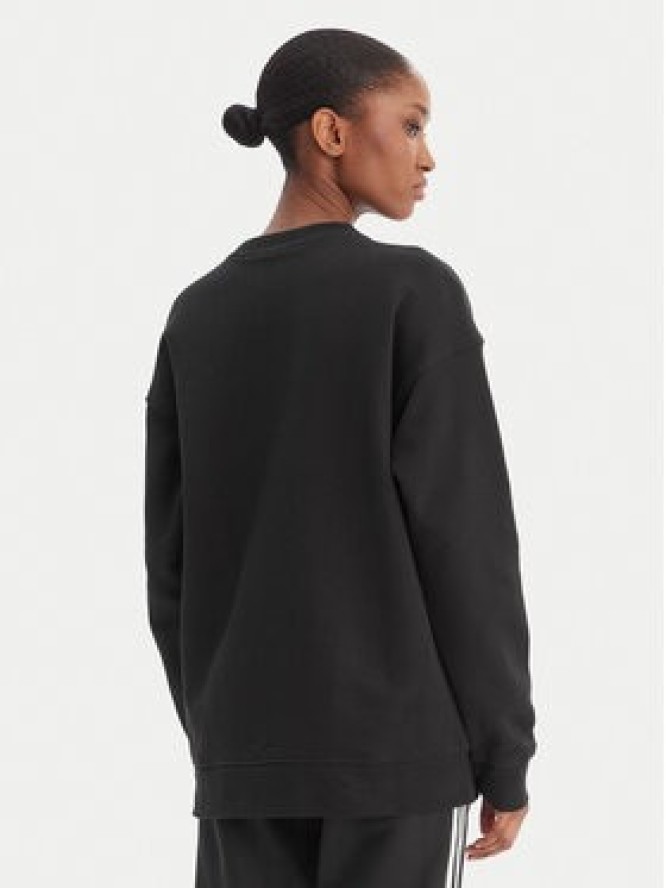 adidas Bluza Trefoil Crew FM3272 Czarny Regular Fit