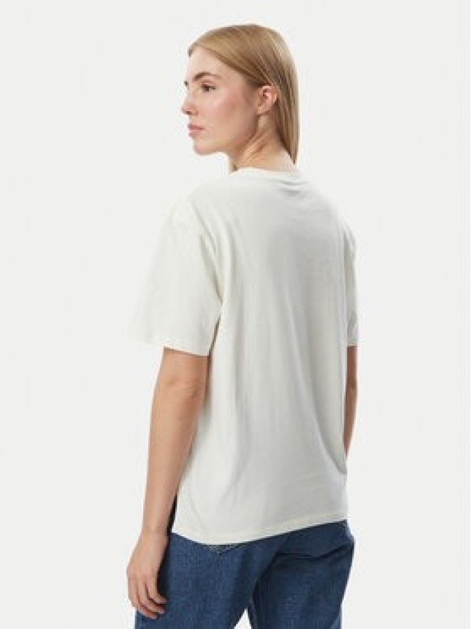 KARL LAGERFELD T-Shirt B4W17003 Kremowy Regular Fit