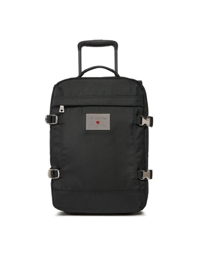 LOVE MOSCHINO Walizka średnia JC5110PP1MLN100A Czarny